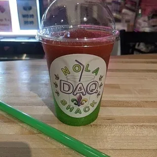 winter candy apple + strawberry daq