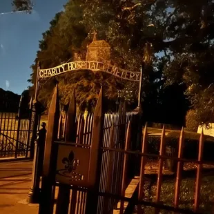 Charity hospital cemetery