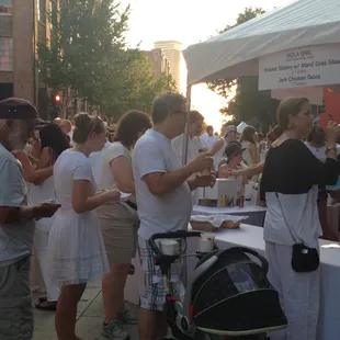 NOLA Girl at Whitney White Linen Night