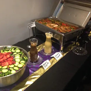 Private catering for Cleveland Cavaliers (vs. Pelicans at Smoothie King Center), 2016-2017 season