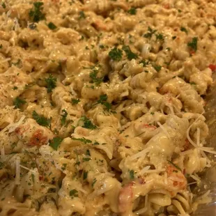Crawfish Pasta- NOLA Girl Catering in New Orleans