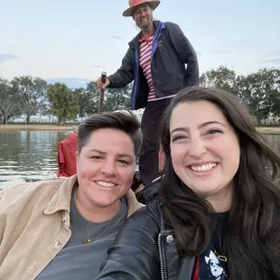 Us and our fabulous gondolier!