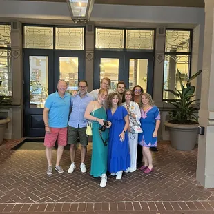 On the way to dinner