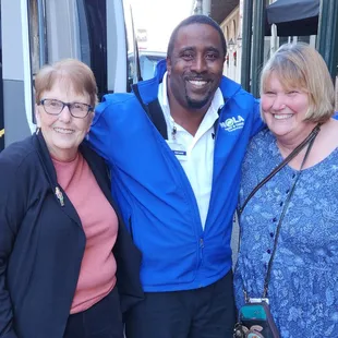 "Auntie M" from Texas, Skip, our Hero, and my Niece Kimmie from Michigan