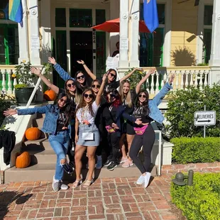 Skip posed us outside our drag brunch and now this picture is framed in my house!