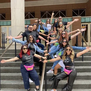 Us in the French quarter as directed by Skip!