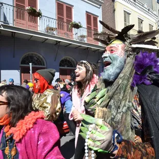 French Quarter Mardi Gras