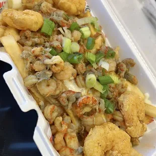 Seafood fries