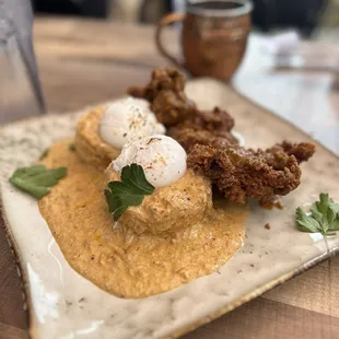 Louisiana Hot Chicken Biscuits and Gravy