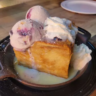 White Chocolate Bread Pudding