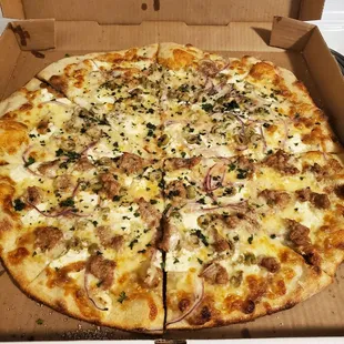 White pizza