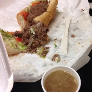 Da-Bris Pot Roast shredded w/ Au Jus