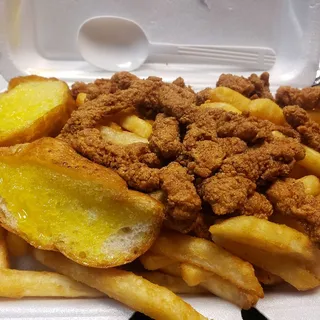 Alligator and Fries