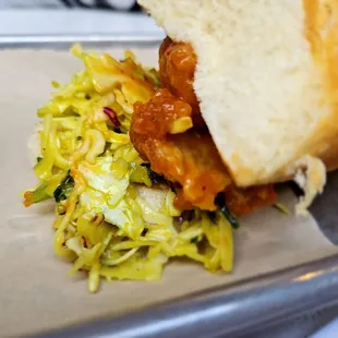 Crispy Hot Chicken Sliders