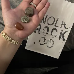 Some stones I got today