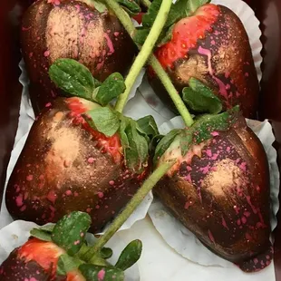 Chocolate  covered strawberries! YUMMMM!!!!!!