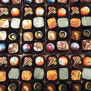 So  colorful and unique....we  can  also customize all  chocolates to fit  any occasion!