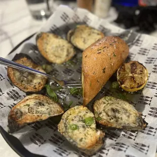 Charbroiled oysters