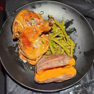 Baked 1/2 Chicken