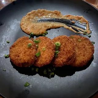 Fried Green Tomatoes & Ham Benedict