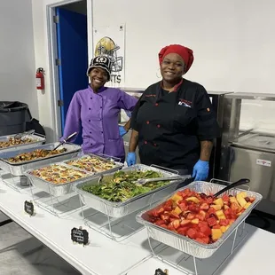 Large and small scale catering