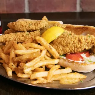 Catfish Poboy