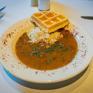 Duck and Andouille Gumbo