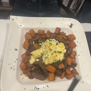 Beef short rib hash