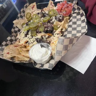 Brisket nachos