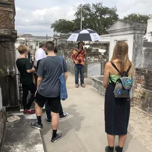 Great cemetery tour.