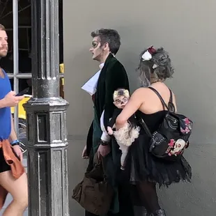 Random Halloween people