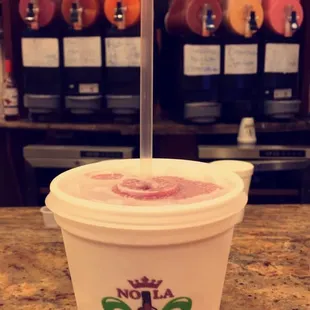 Red Hurricane Cabernet smoothie with sweet red moscato
