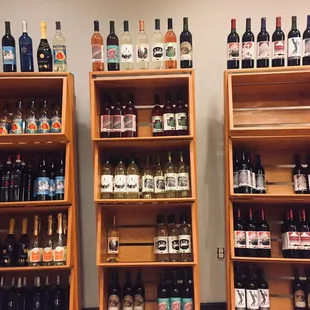 Wine selections