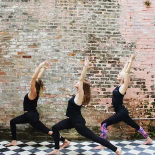 Yoga at the Catahoula Hotel runs all of March and April 2018 for only $10 (that includes post-yoga beer or wine too)!