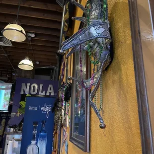 Ambiance with some NOLA decor