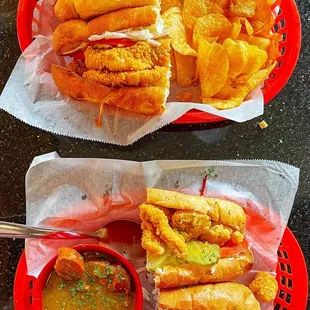 New Orleans Po&apos; Boy (Catfish and Shrimp)