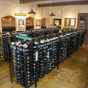 Interior of store
