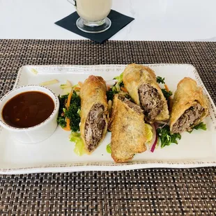 Short Rib Egg Rolls