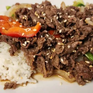 Beef bulgogi