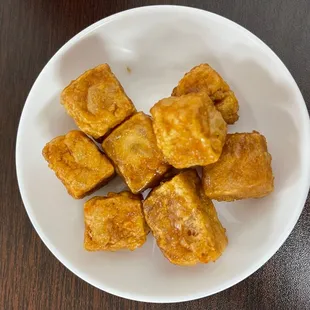 Fried Tofu (Mini Appetizers)