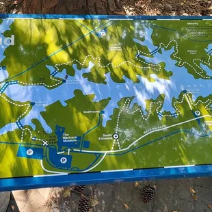 Map of the trail