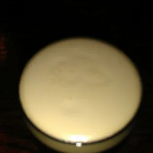 Clover in my beer.  Service by Jeff.