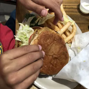 Kids hamburger