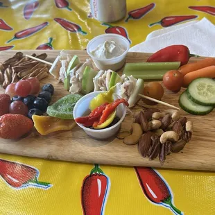 Grazing board was so good!