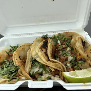 Tacos Al pastor.