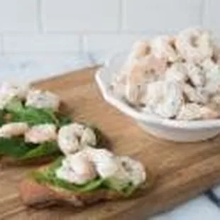 Gulf Shrimp Remoulade
with Garlic Crostini