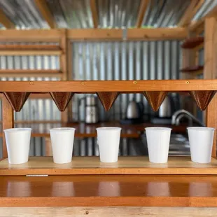 Convertible Coffee Bar Pourover Station