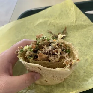 Carnitas burrito