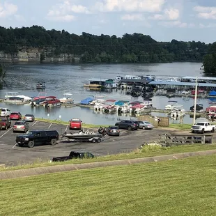 The view outside of our room