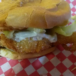 Catfish sandwich